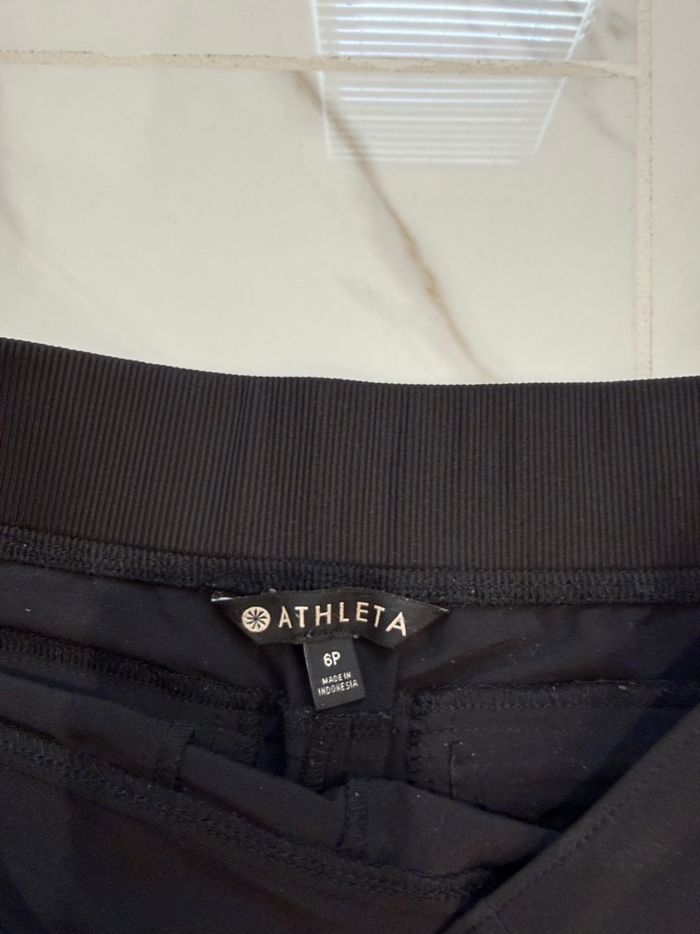 Athleta Black Men's Slim Jogger Pants - Picture 2 of 3